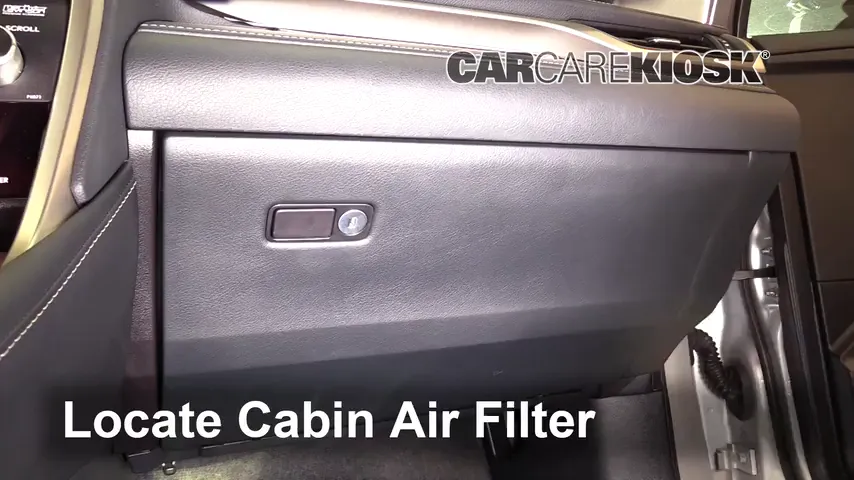 2016 Lexus RX350 3.5L V6 Filtre à air (intérieur)